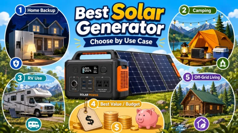 The Best Solar Generator: Which One Is Right Depends Entirely on What You Are Using It For