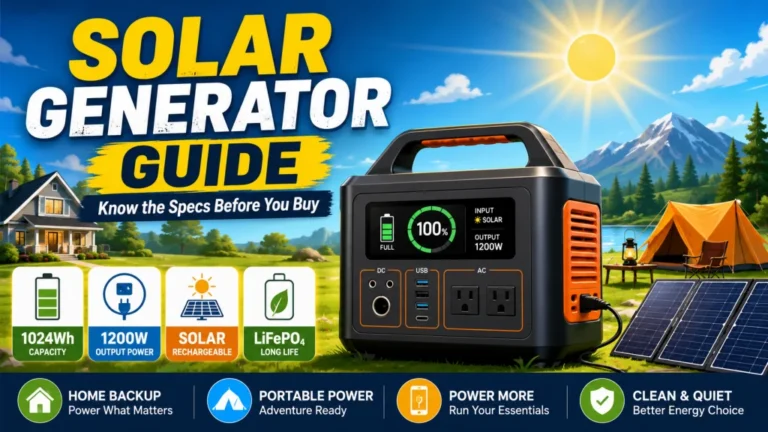Solar Generators: The Complete Guide From Someone Who Sold Them and Then Lived on One