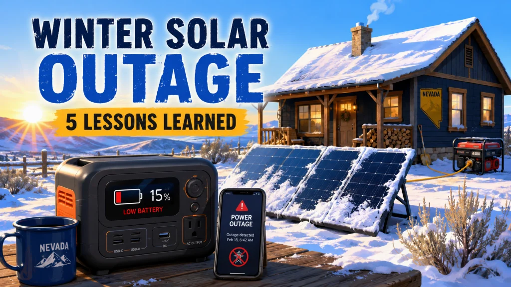 The February Outage That Proved My Solar Setup Wrong