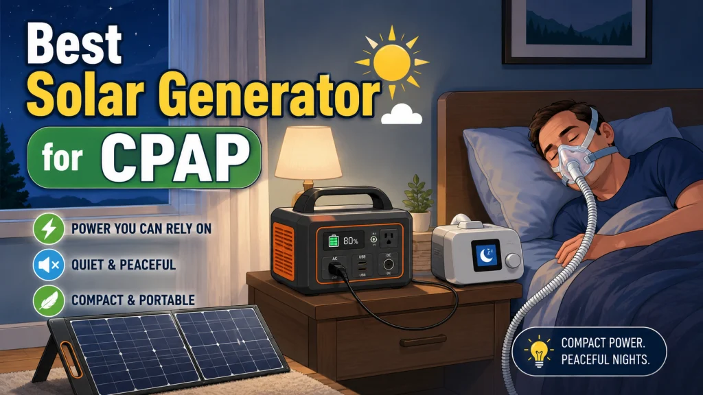 Best Solar Generator For Cpap