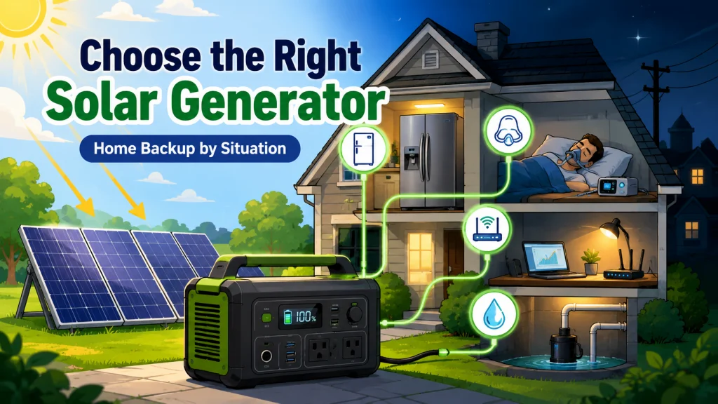 Best Solar Generator For Home Backup