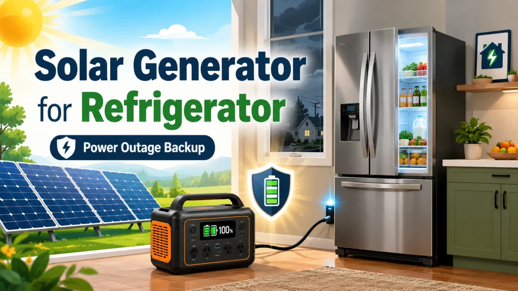 Best Solar Generator To Run A Refrigerator