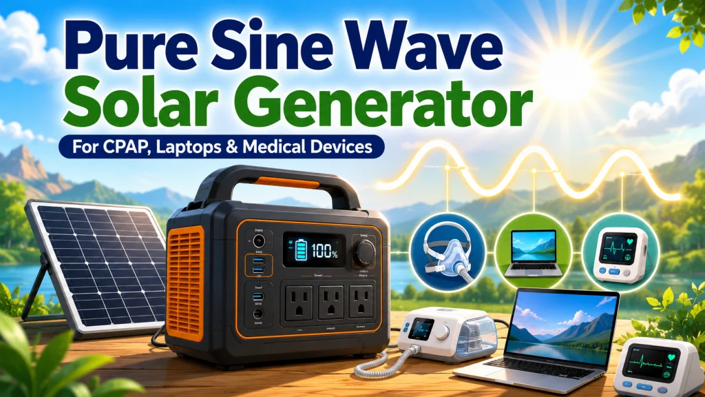 Pure Sine Wave Solar Generator