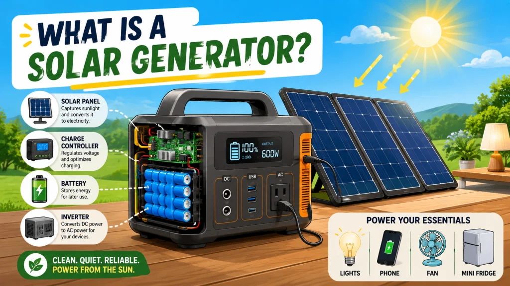 What Is A Solar Generator