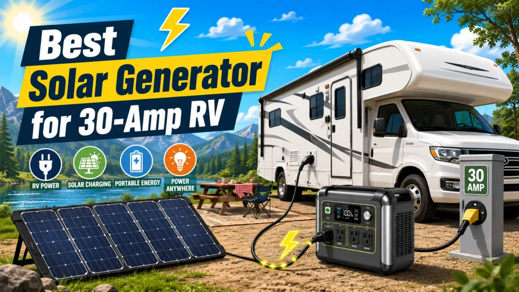 Best Solar Generator For 30 Amp Rv