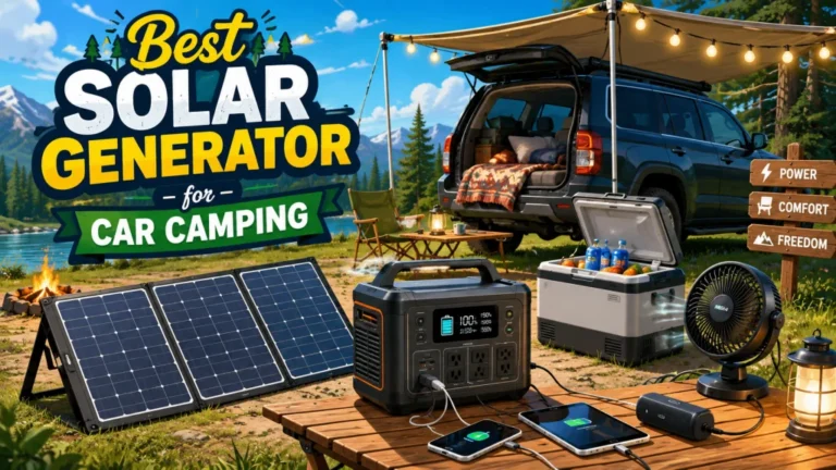 Best Solar Generator for Car Camping: When Weight Doesn’t Matter, Capacity Does