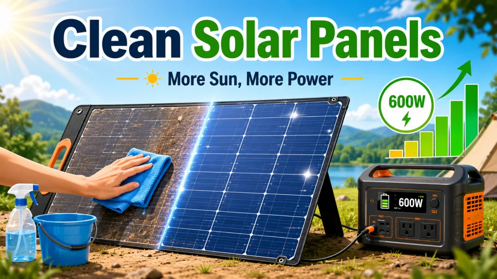 How To Clean Solar Generator Panels