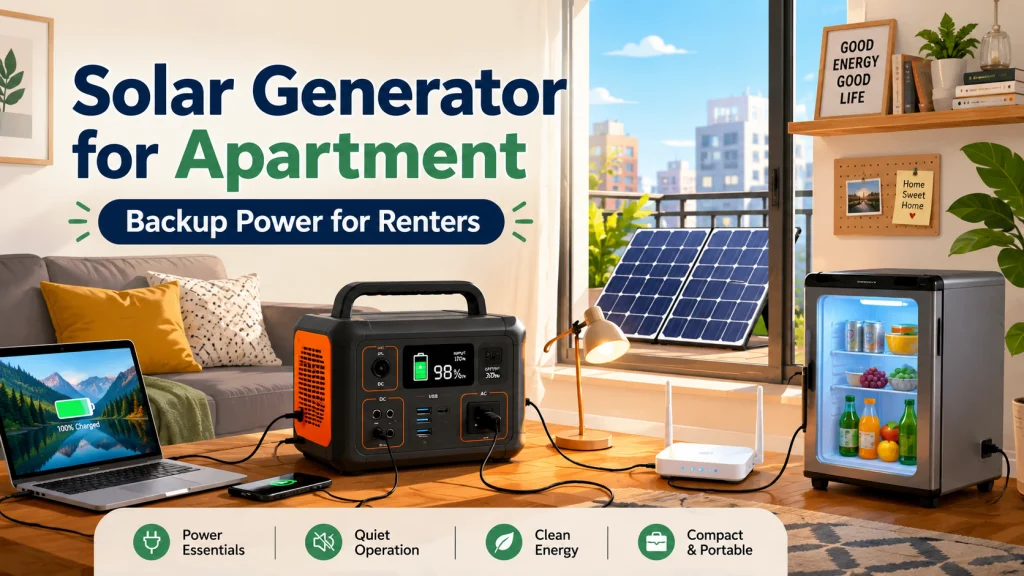 Solar Generator For Apartment