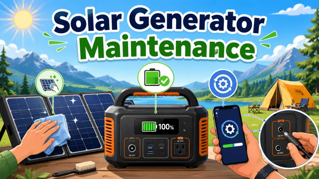 Solar Generator Maintenance