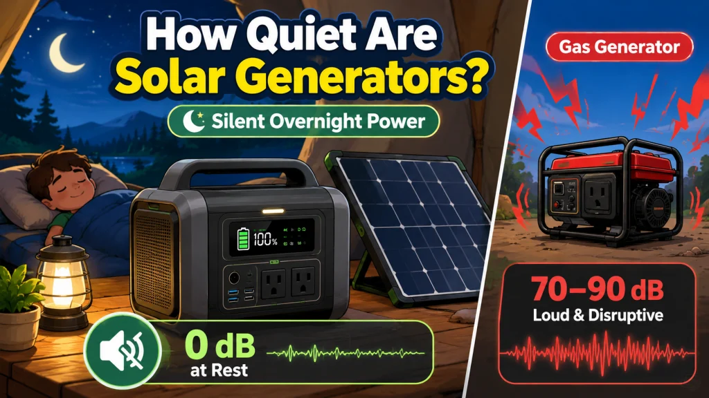 Solar Generator Noise Level