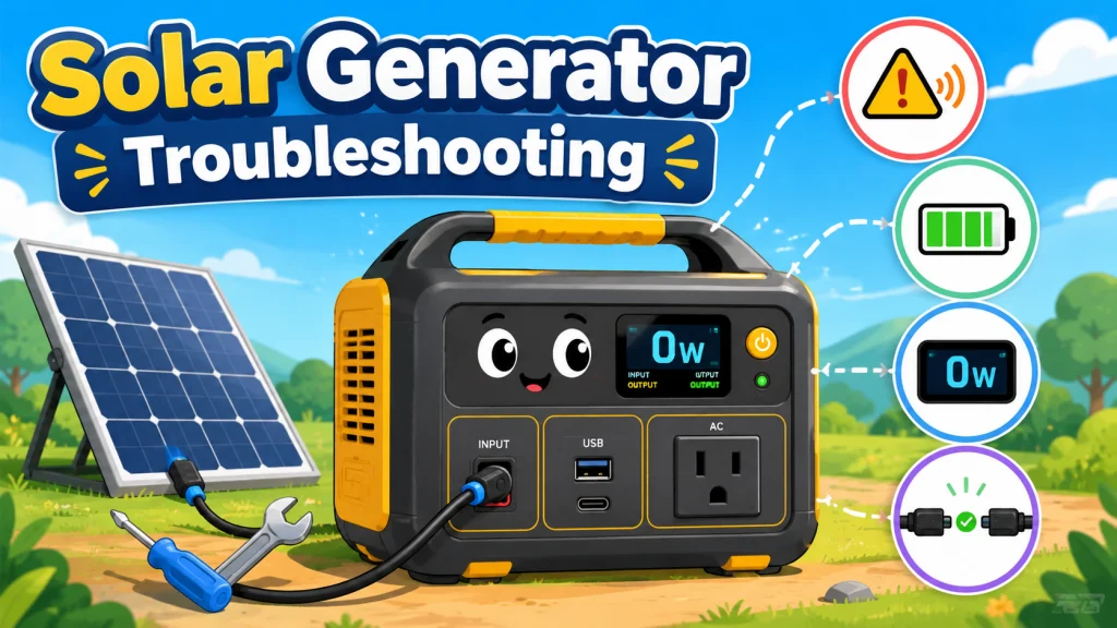 Solar Generator Troubleshooting