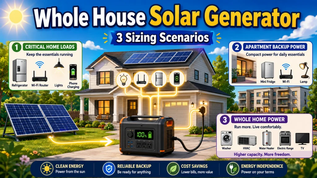 Whole House Solar Generator