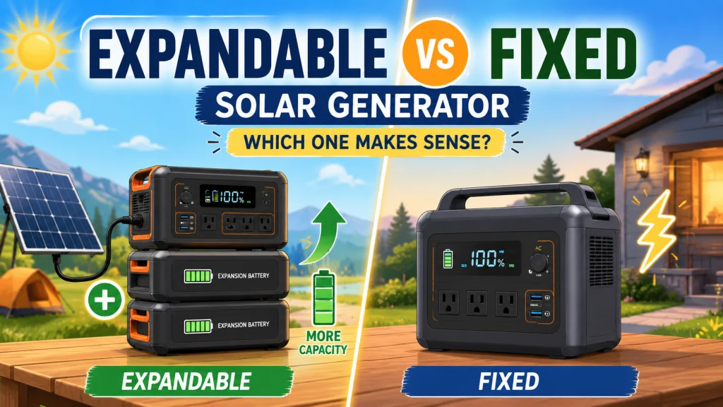 Best Expandable Solar Generator