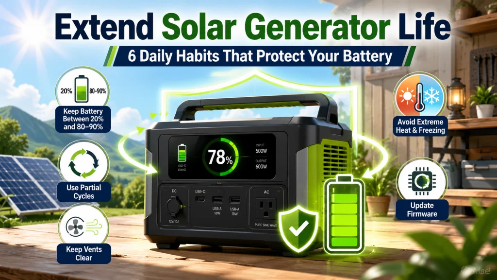 How To Extend Solar Generator Life