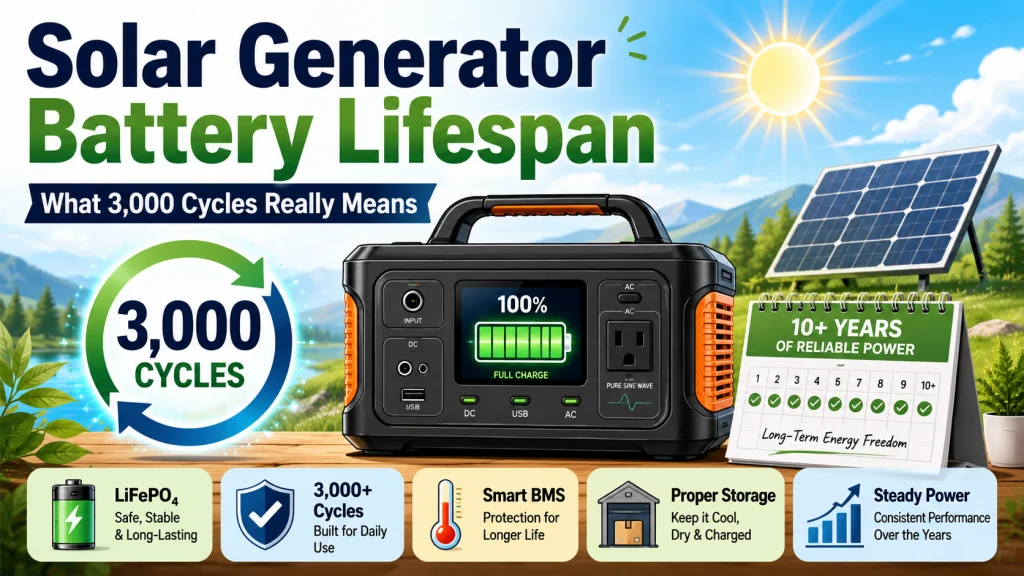 Solar Generator Battery Lifespan