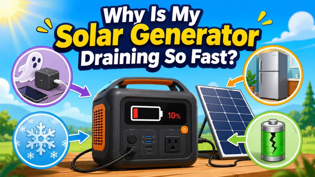Solar Generator Reduced Output Troubleshooting