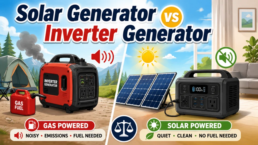 Solar Generator Vs Inverter Generator
